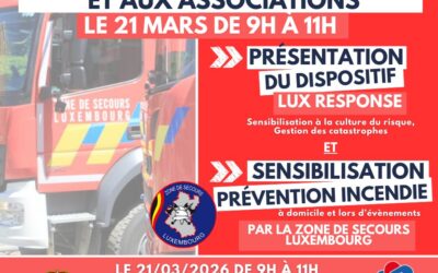 La commune de Tintigny renforce la culture du risque